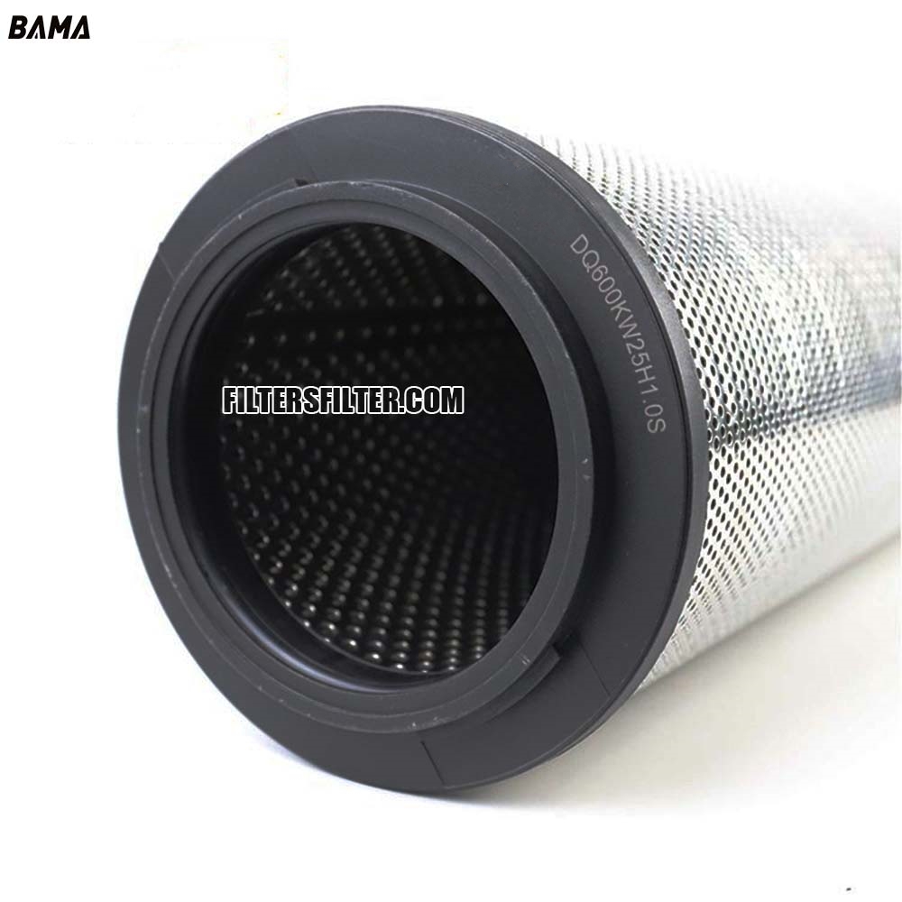 Replace Hydraulic Return Oil Filter Element Industrial Filter Element DQ600KW25H1.0S