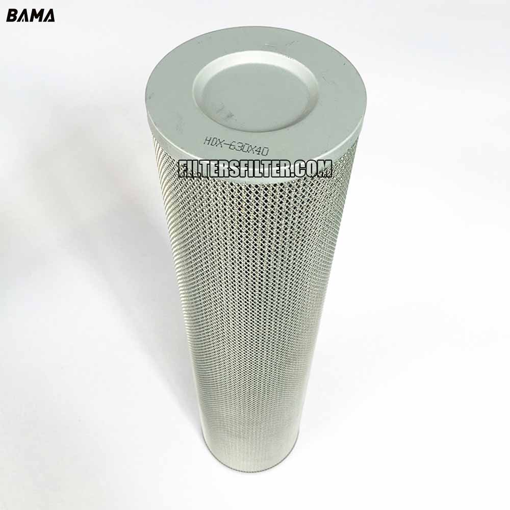 Replace LEEMIN Pump Truck Hydraulic Oil Filter Element HDX-630*40