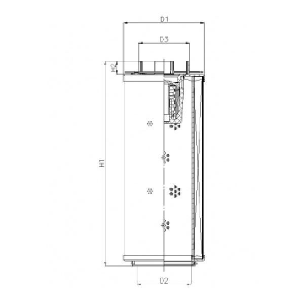 风电齿轮箱低压液压0950R010BN4HC 玻璃纤滤芯 钢厂液压站过滤器