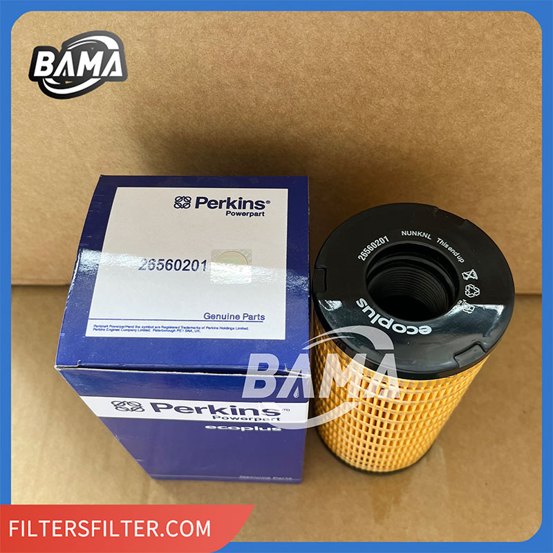 Replacement Perkins hydraulic fuel filter 26560201