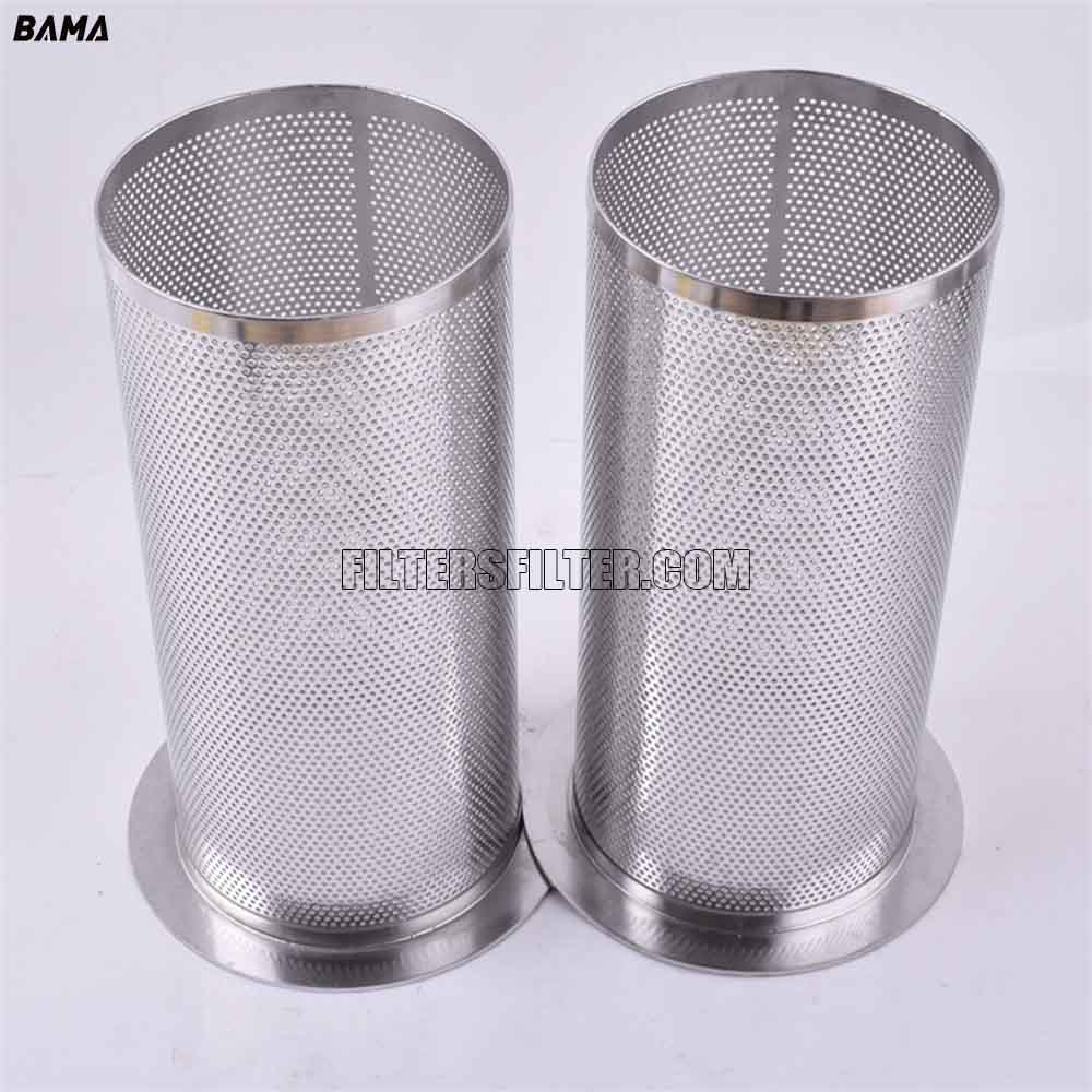 Replace DN125 Industrial Pipeline Water Treatment Round Hole Filter Cartridge