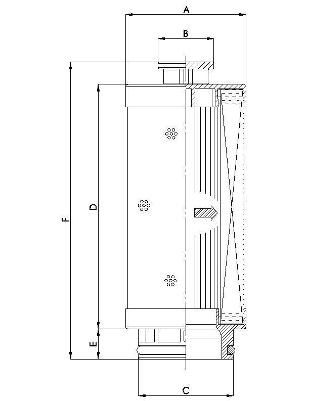 盾构机液压滤芯 UE319AS20H 颇尔滤芯厂家