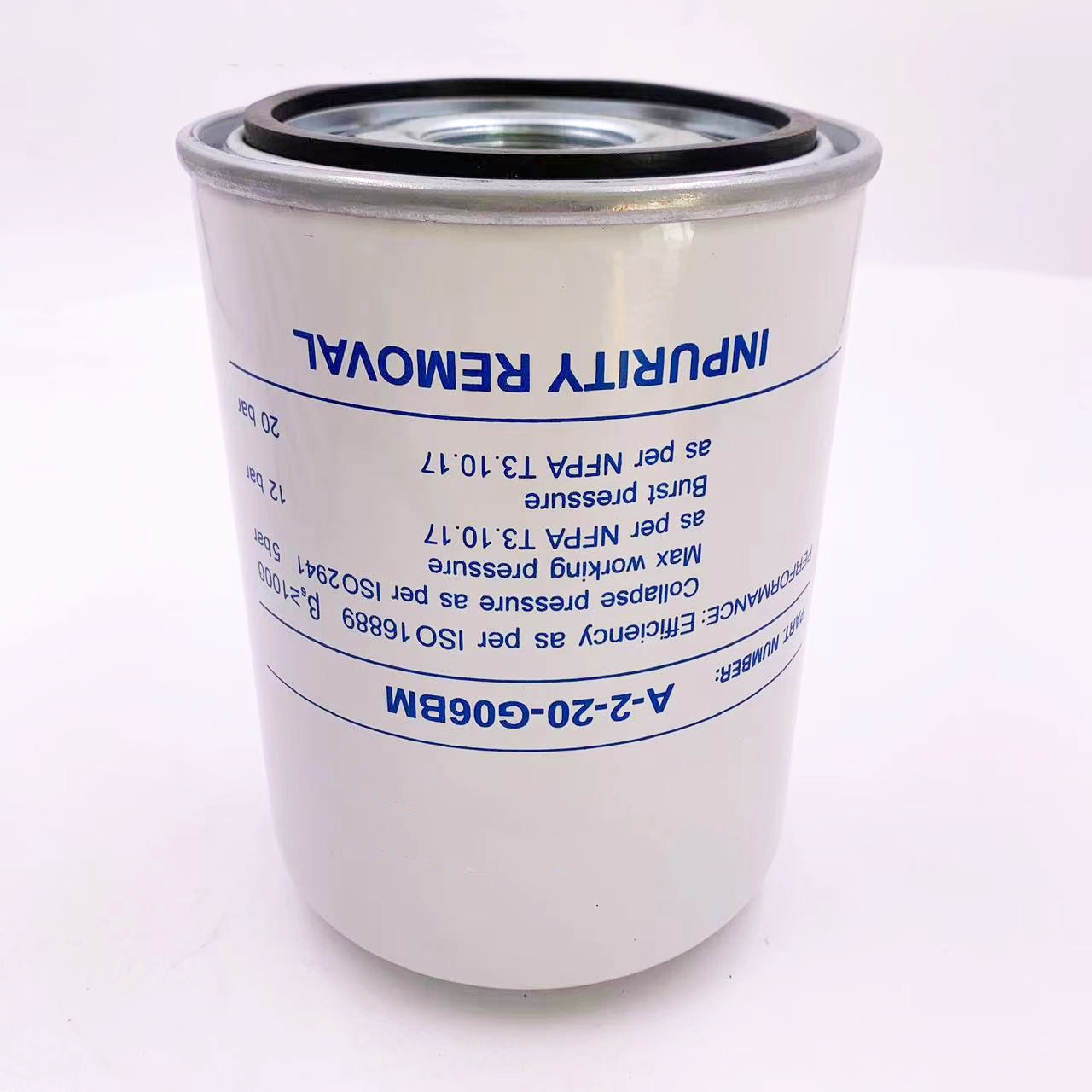 Replace Power Plant Hydraulic Oil Filter Element A-2-20-G06BM