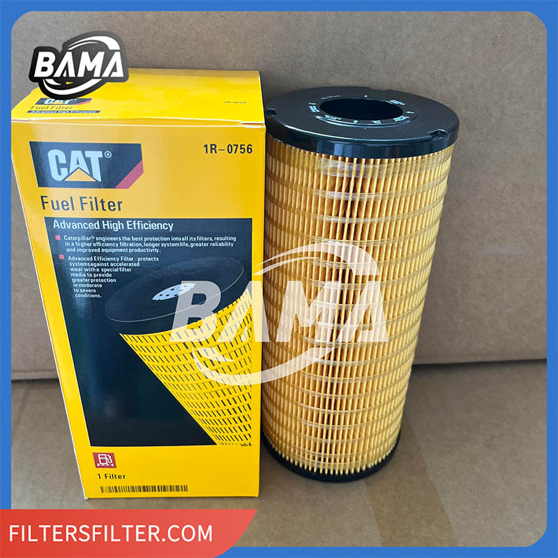 Replacement CATERPILLAR hydraulic fuel filter 1R-0756